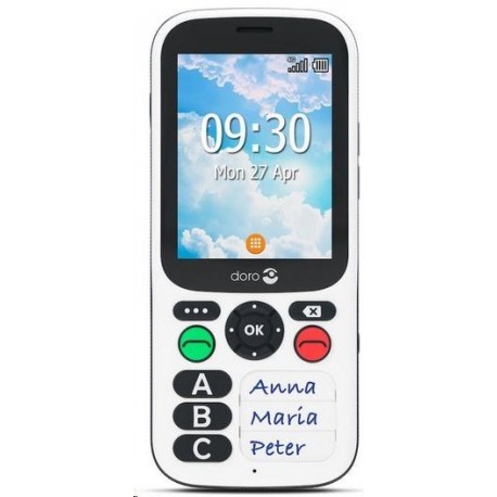 GSM DORO 780XIUP PTI GPS comprenant
